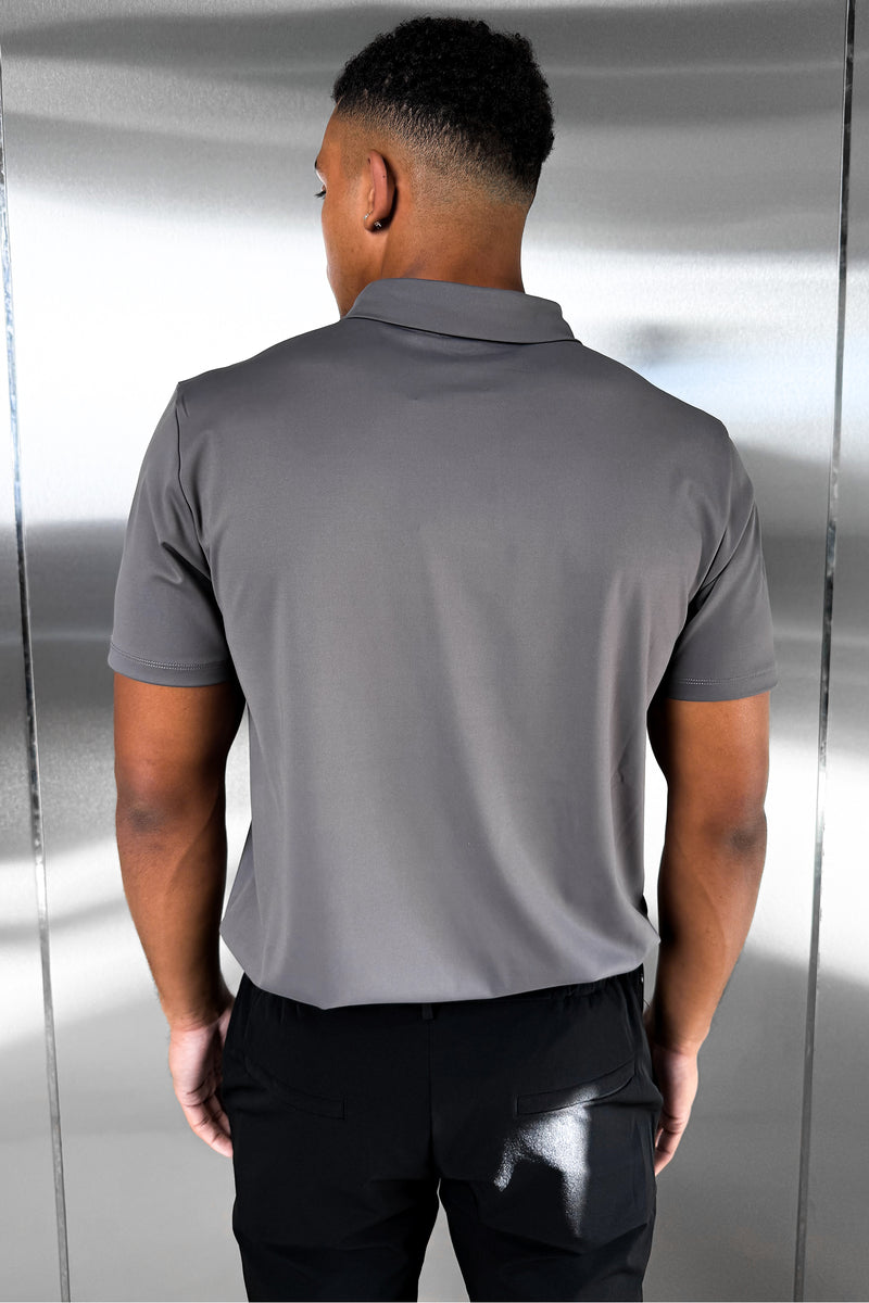 Precision Polo - Charcoal