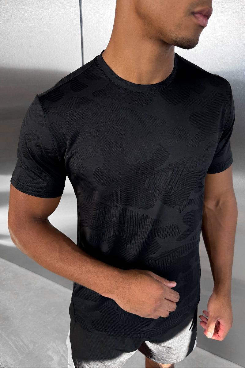 Aeroknit T-Shirt - Black
