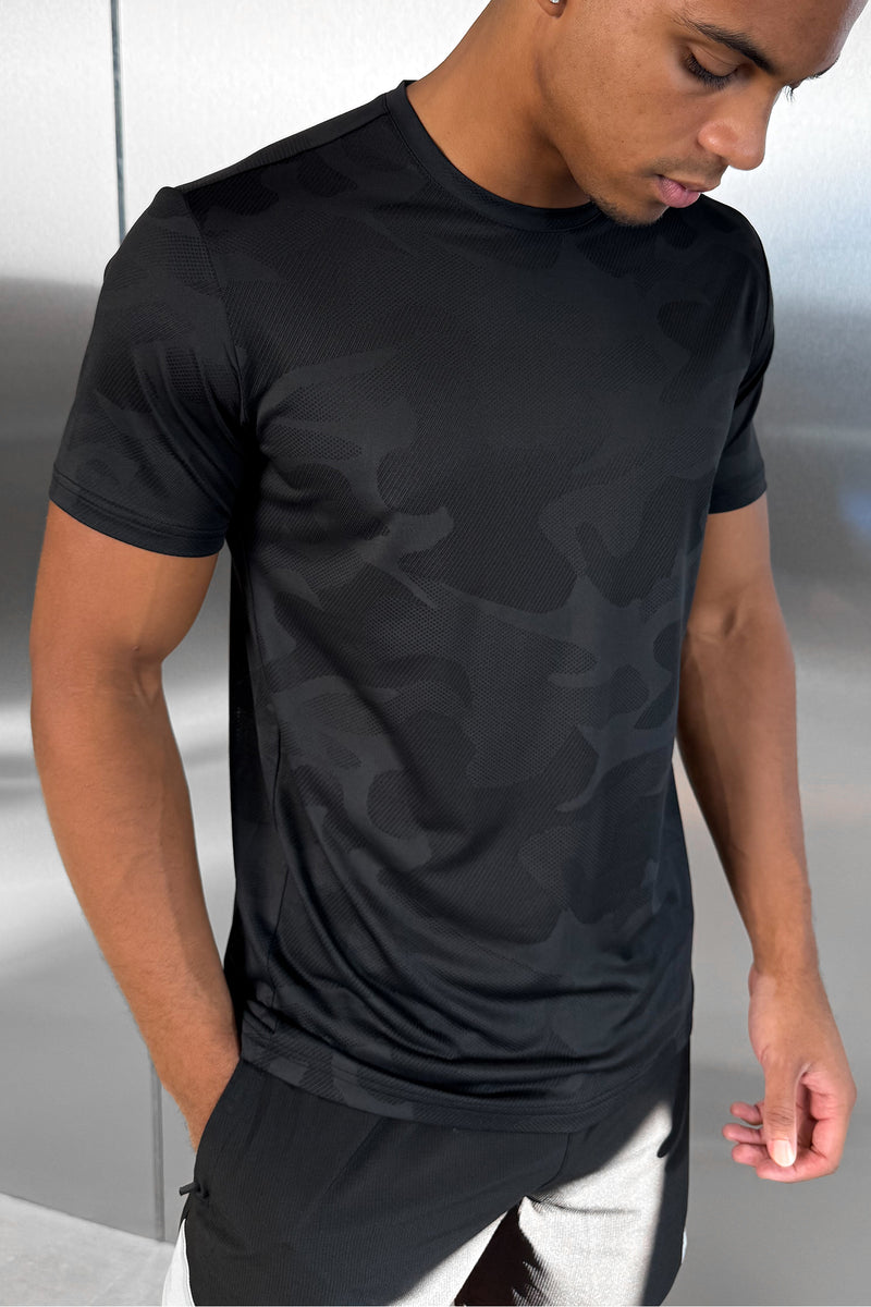 Aeroknit T-Shirt - Black