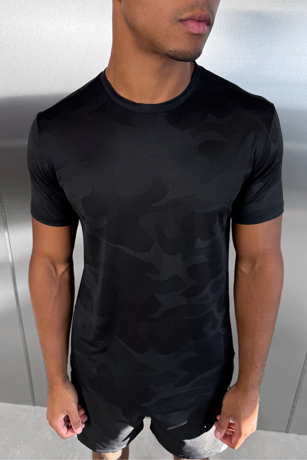 Aeroknit T-Shirt - Black