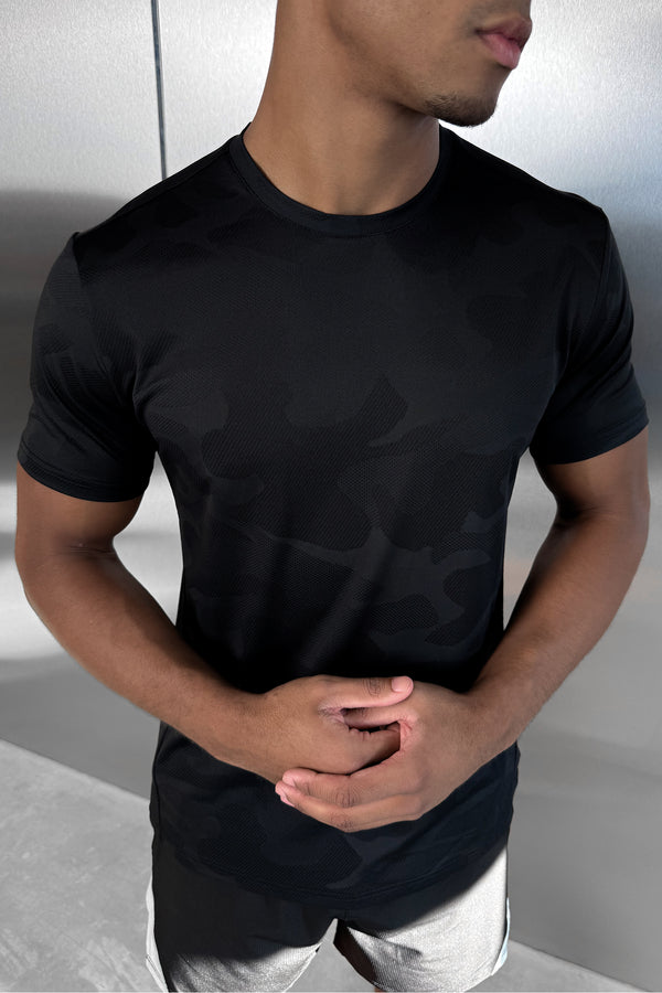 Aeroknit T-Shirt - Black