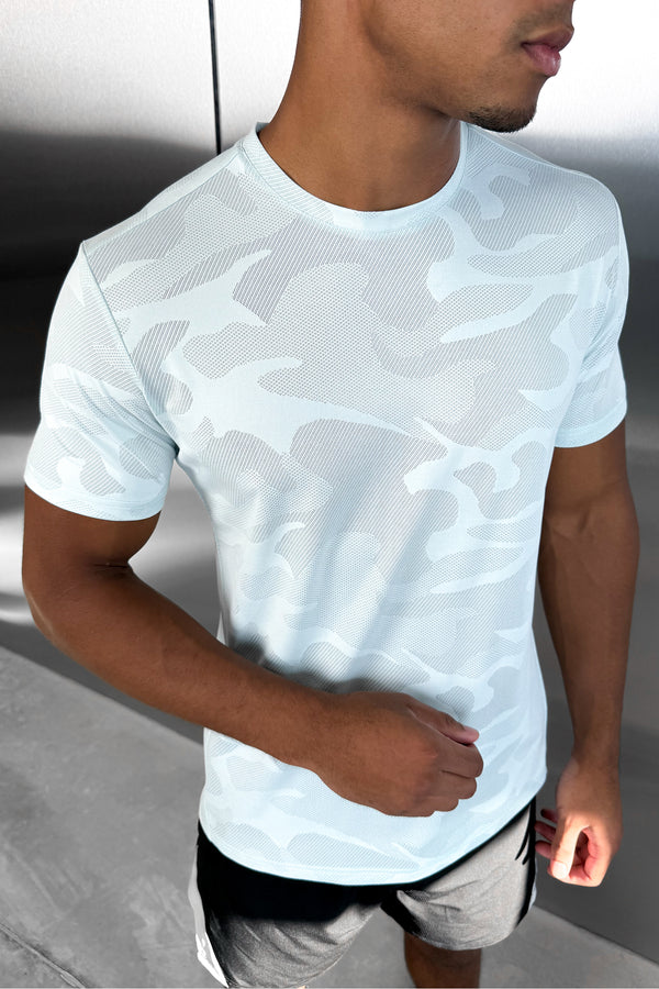 Aeroknit T-Shirt - Light Blue