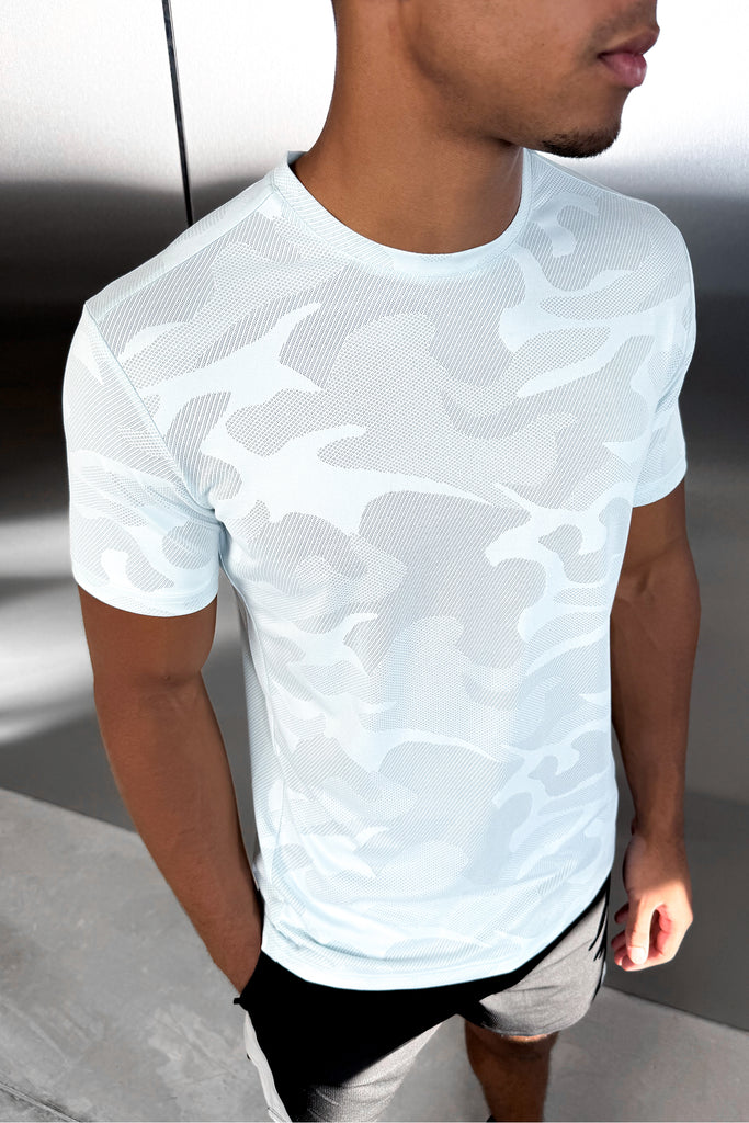 Aeroknit T-Shirt - Light Blue