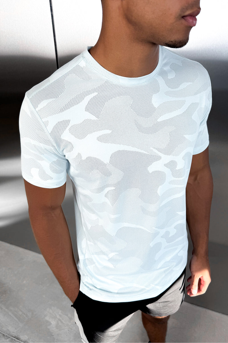Aeroknit T-Shirt - Light Blue