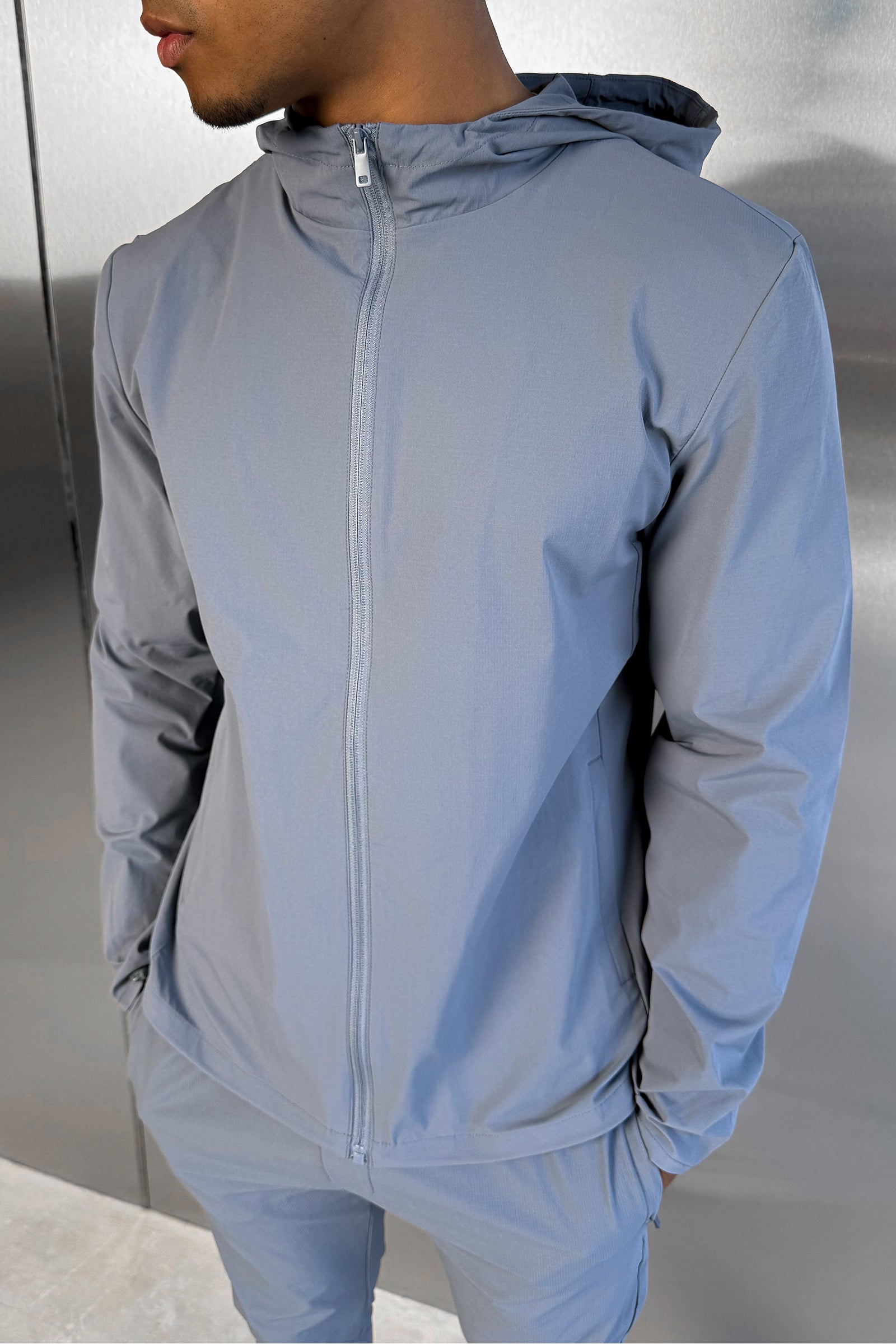 Hydra Technical Jacket - Steel Blue