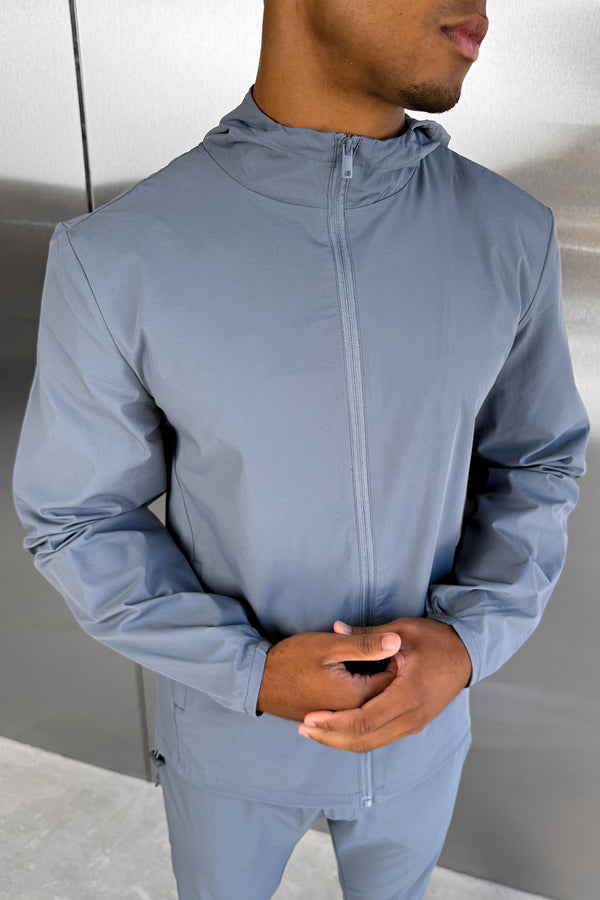 Hydra Technical Jacket - Steel Blue