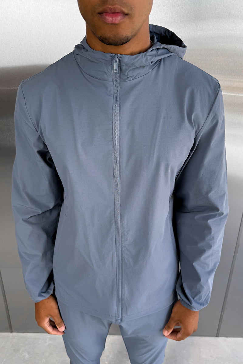 Hydra Technical Jacket - Steel Blue