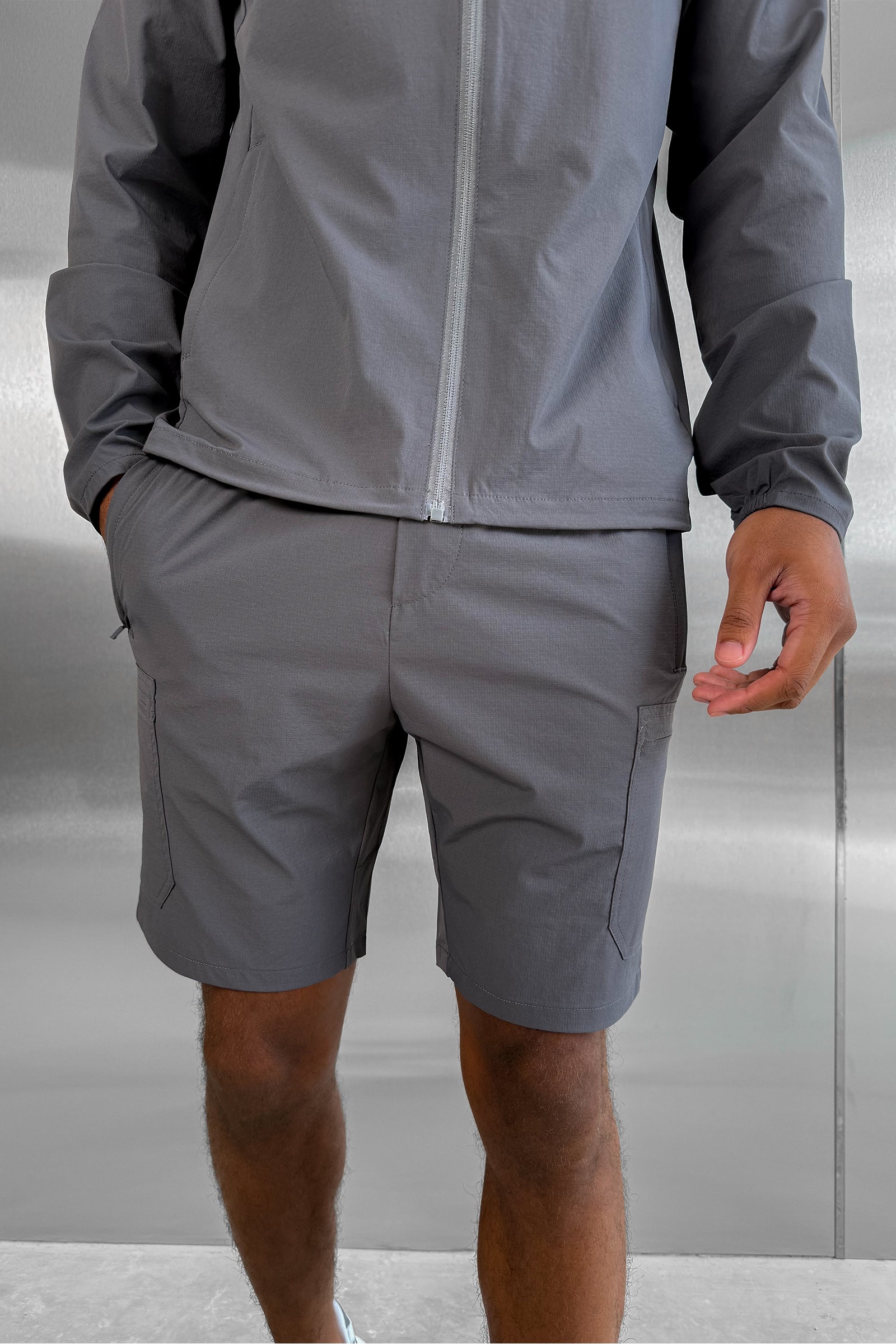 Hydra Technical Shorts - Charcoal
