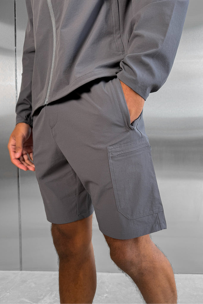 Hydra Technical Shorts - Charcoal