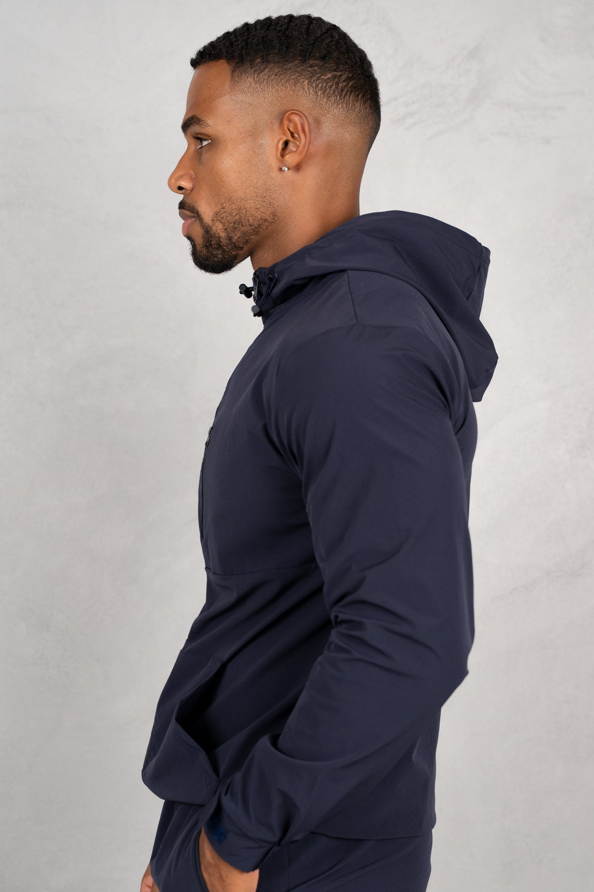 Pulse Windbreaker Jacket - Navy