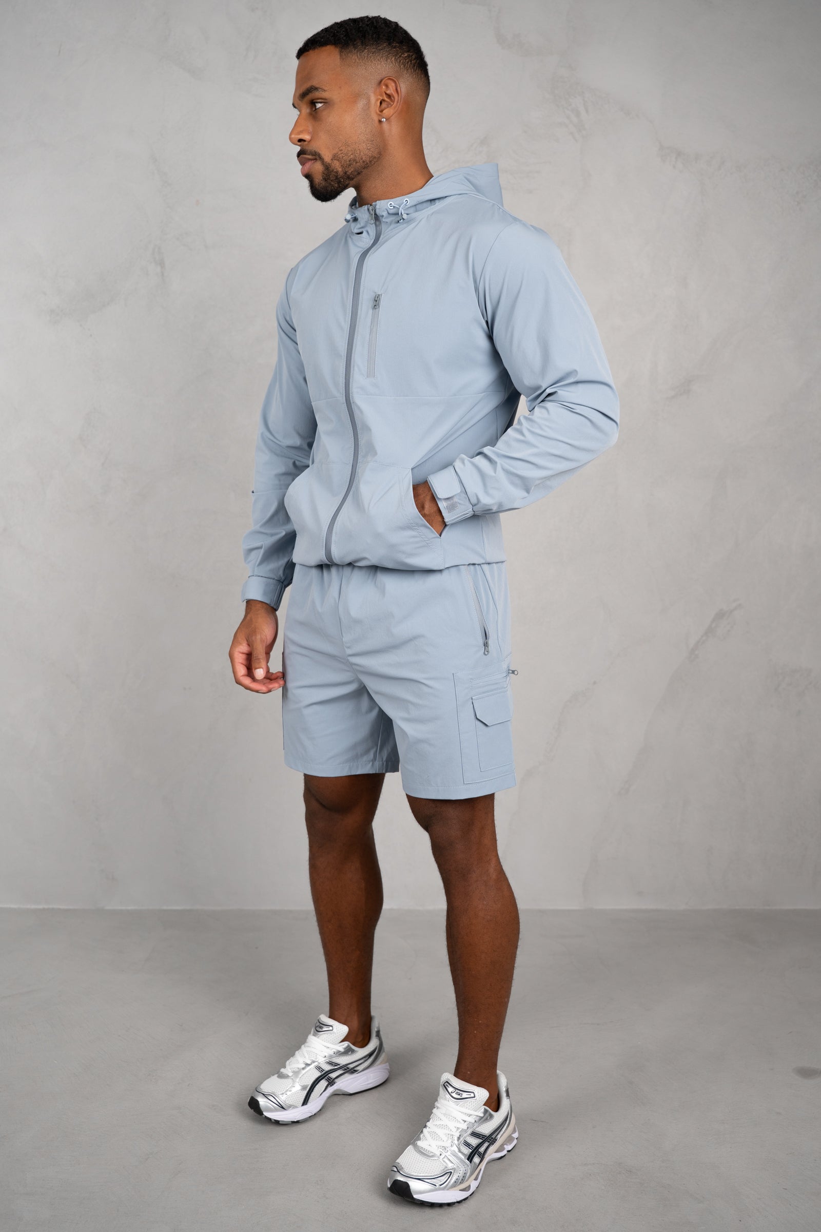 Pulse Tech Shorts - Pastel Blue