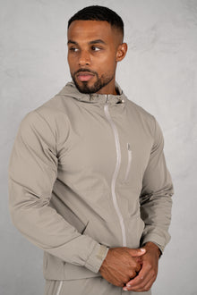 Pulse Windbreaker Jacket - Taupe