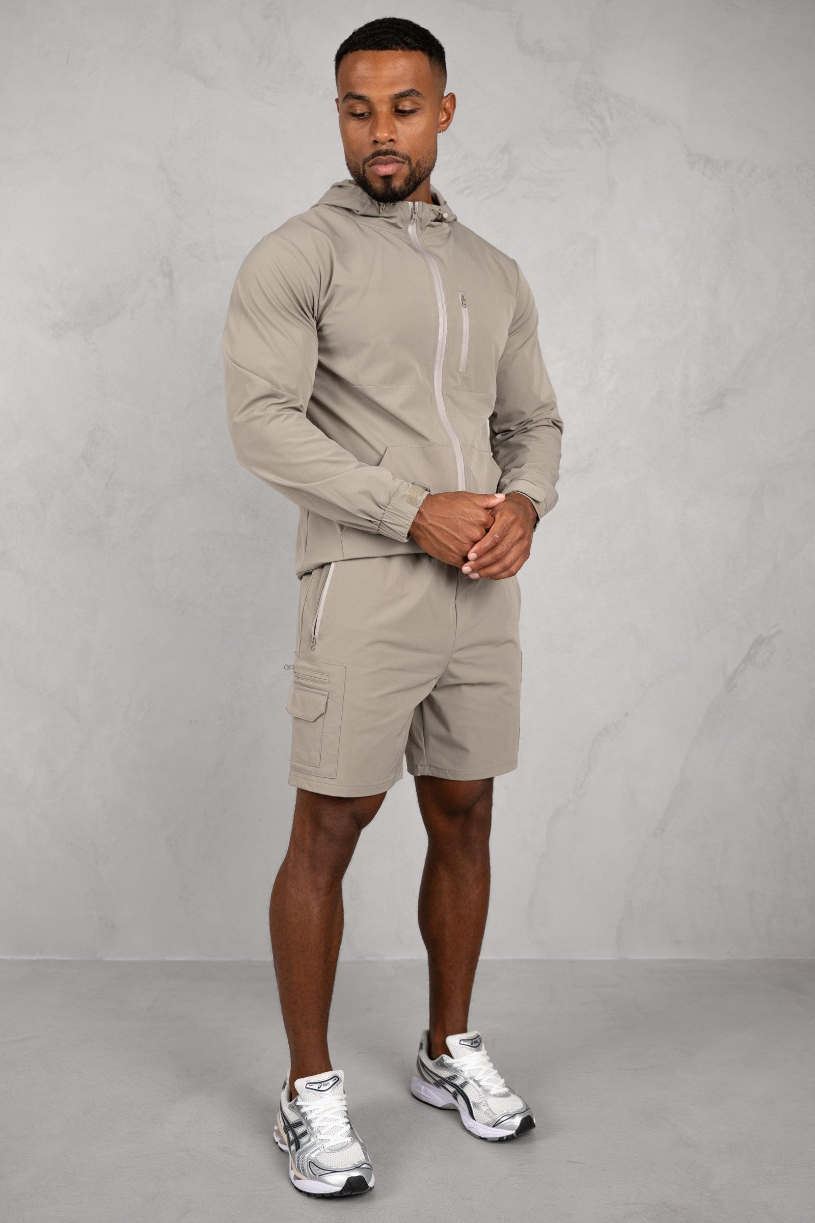 Pulse Tech Shorts - Taupe