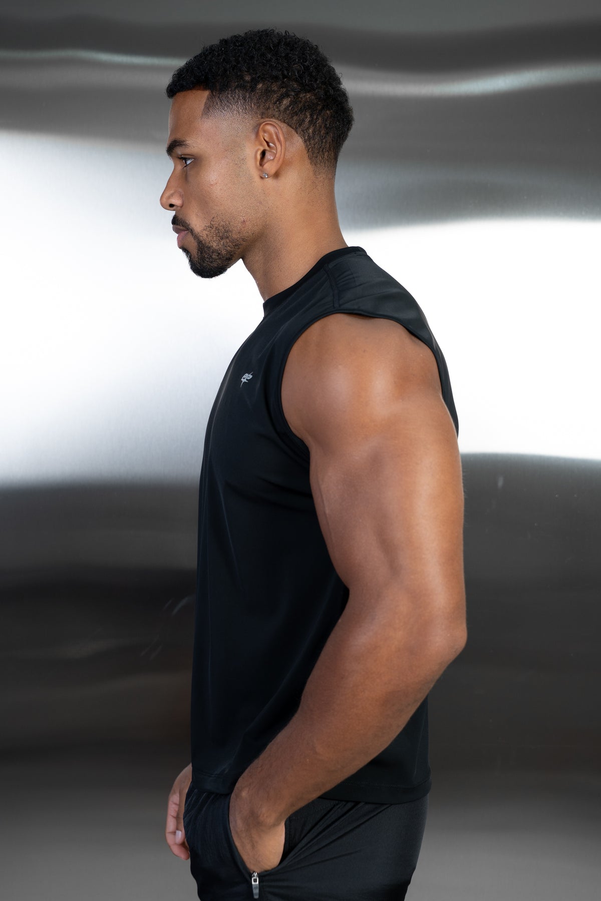 Stride Training Tank - Black