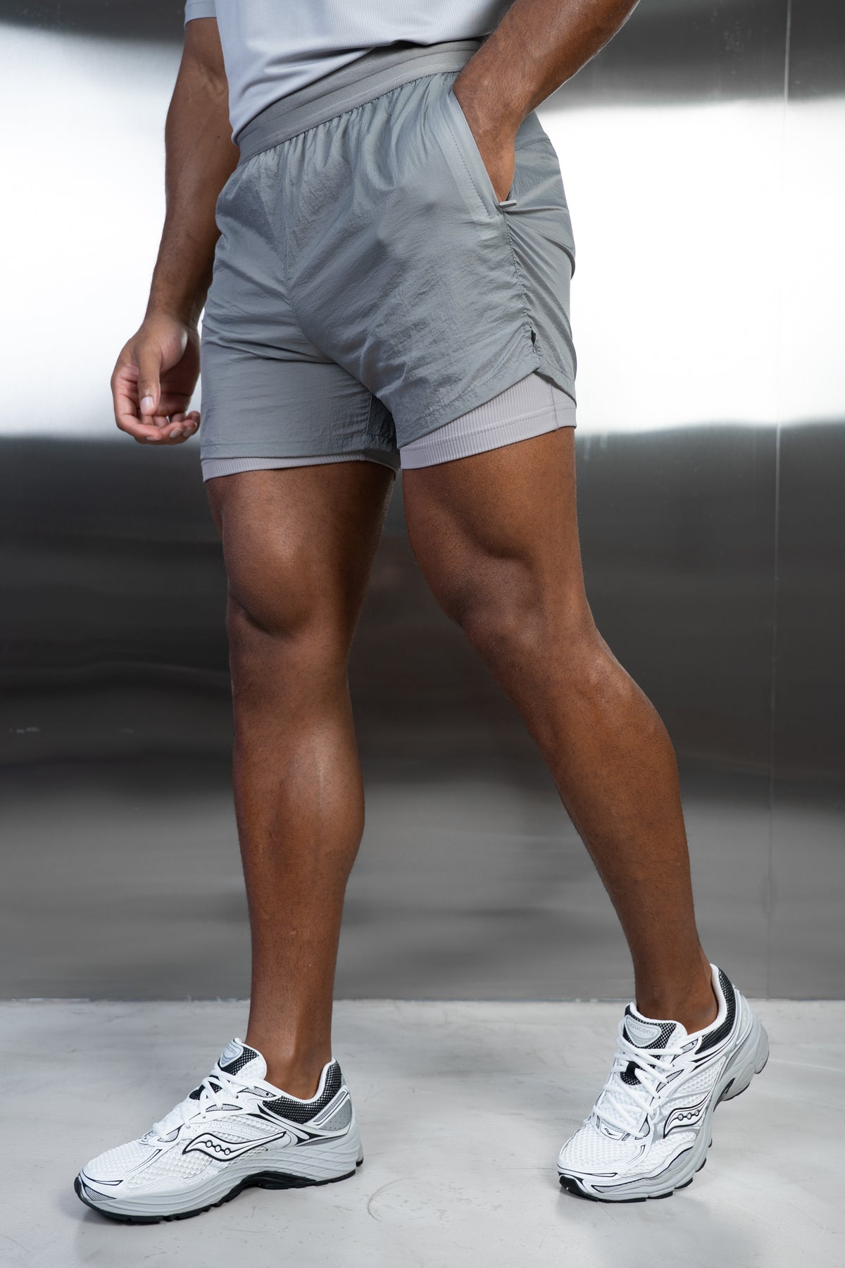 Stride Training T-Shirt - Grey