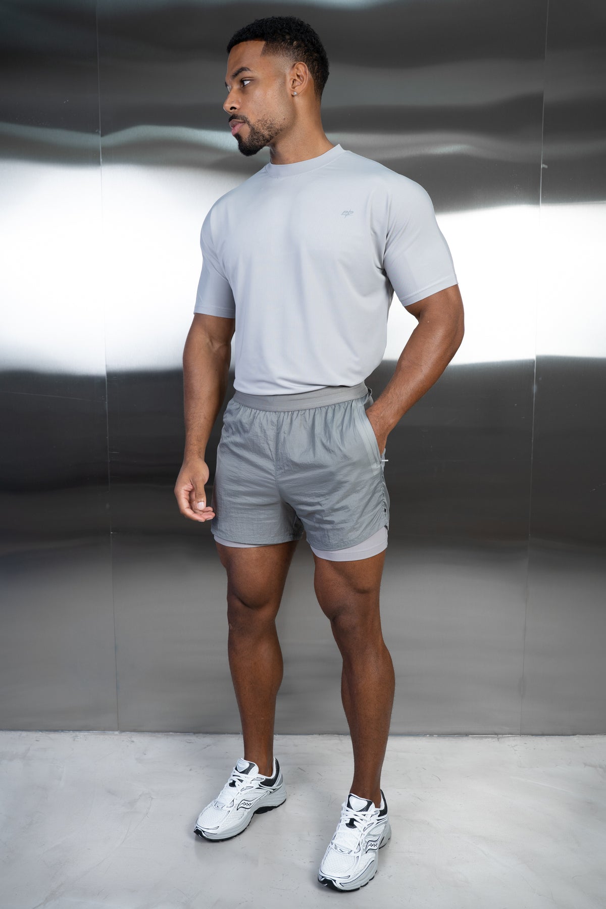 Stride Training T-Shirt - Grey