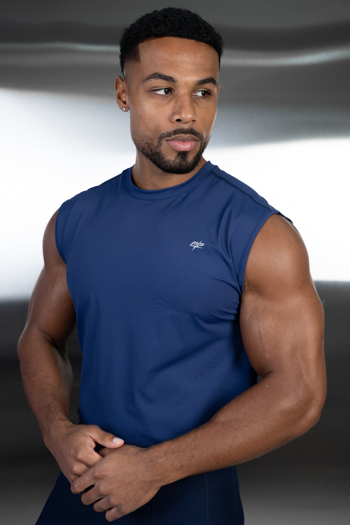Stride Training Tank - Navy