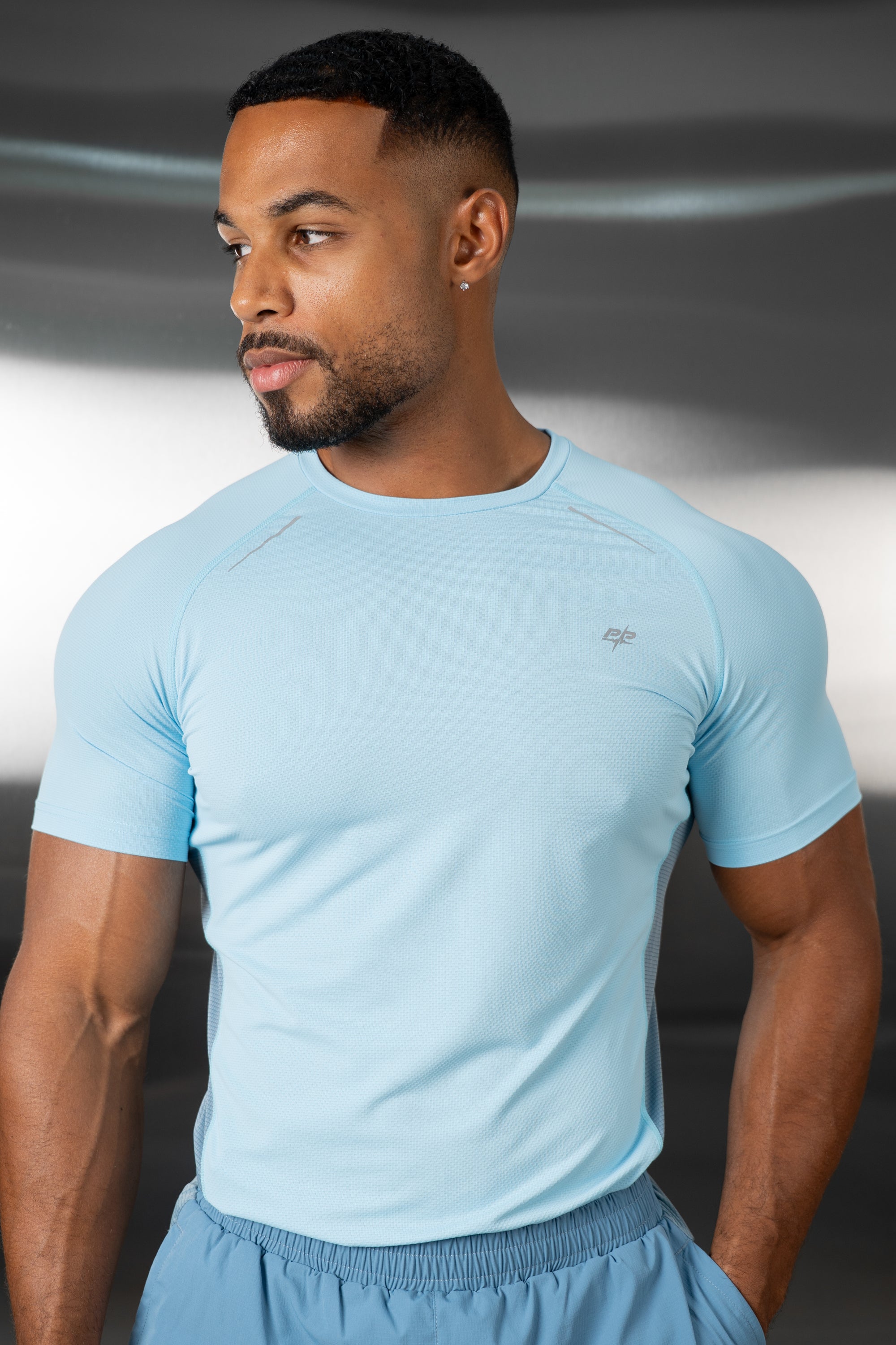 Synergy Training T-Shirt - Pale Blue