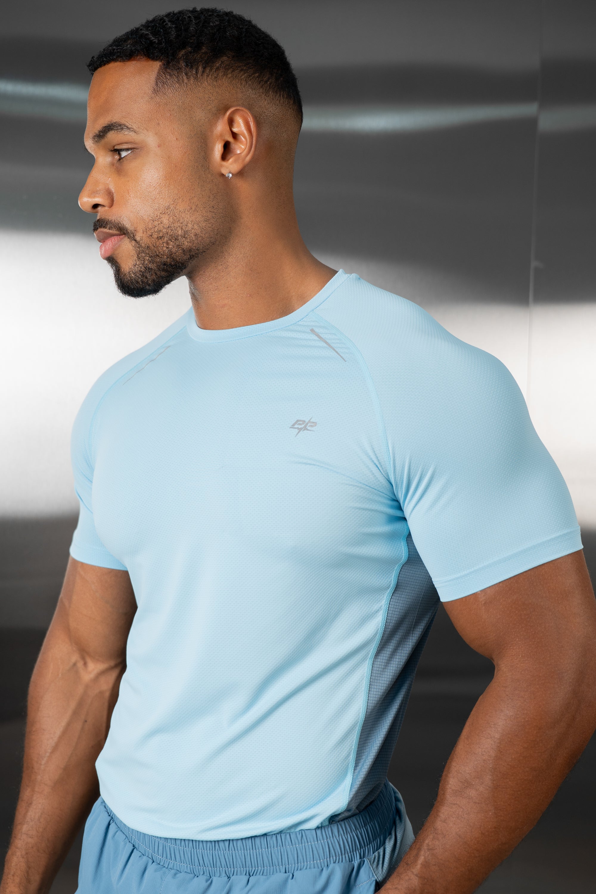 Synergy Training T-Shirt - Pale Blue