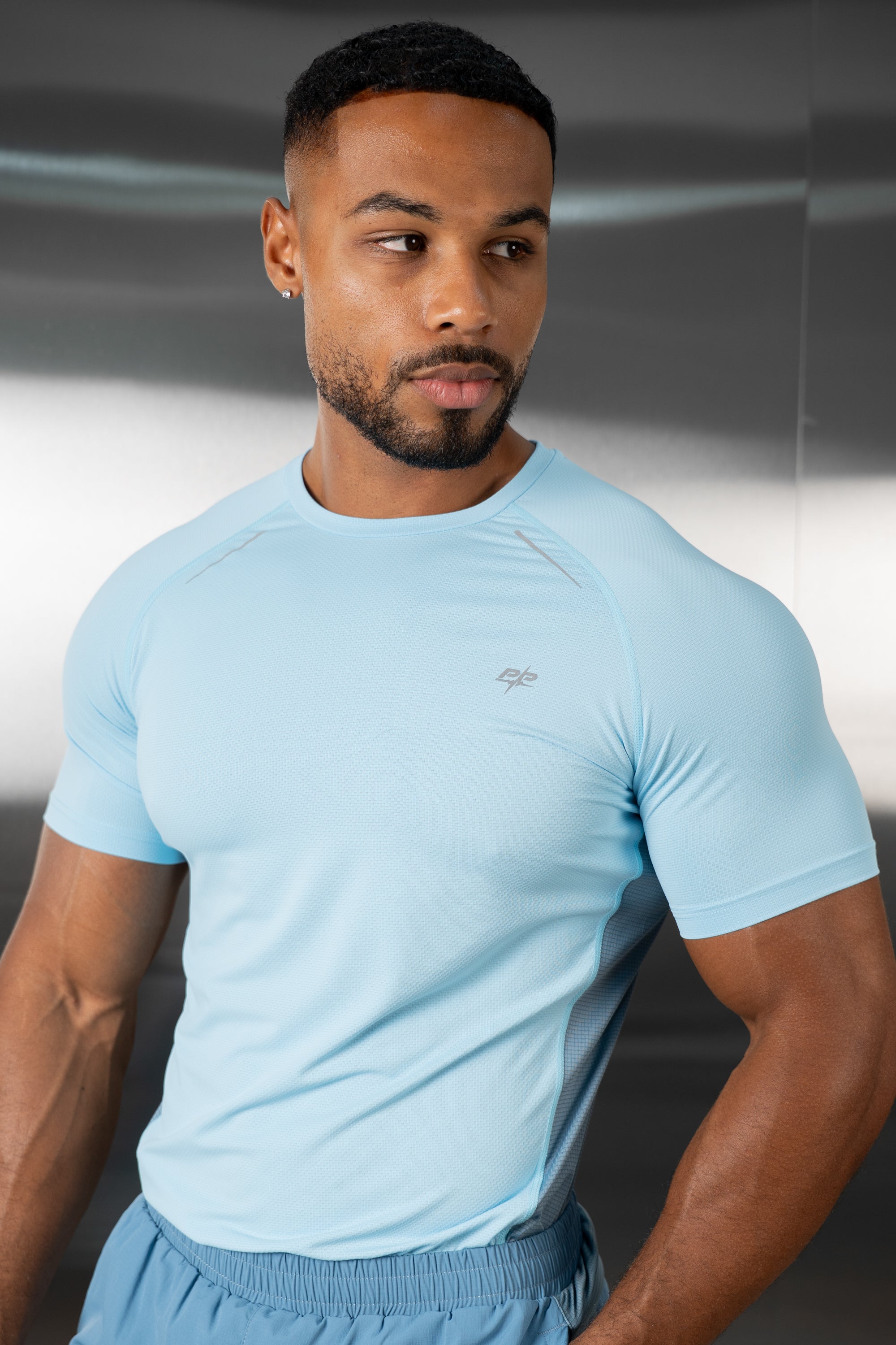 Synergy Training T-Shirt - Pale Blue