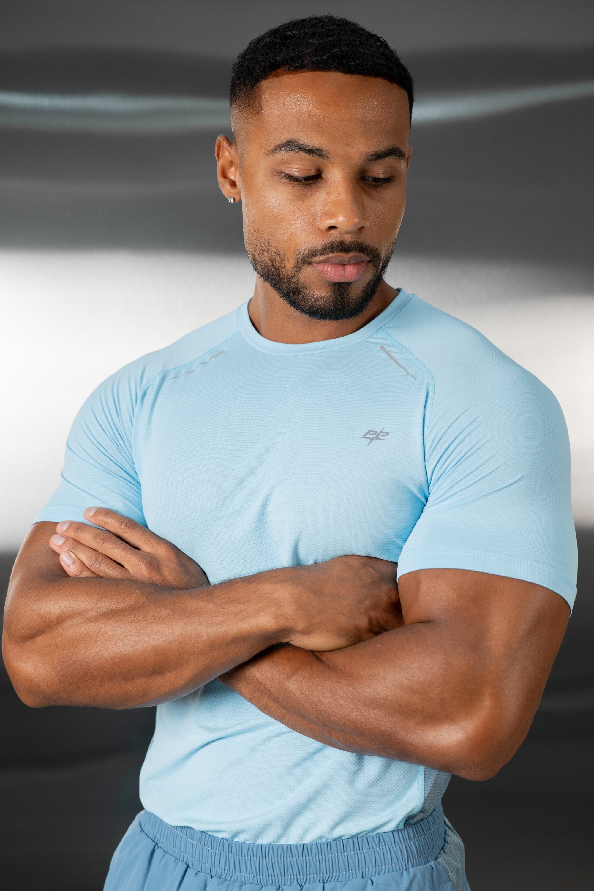 Synergy Training T-Shirt - Pale Blue