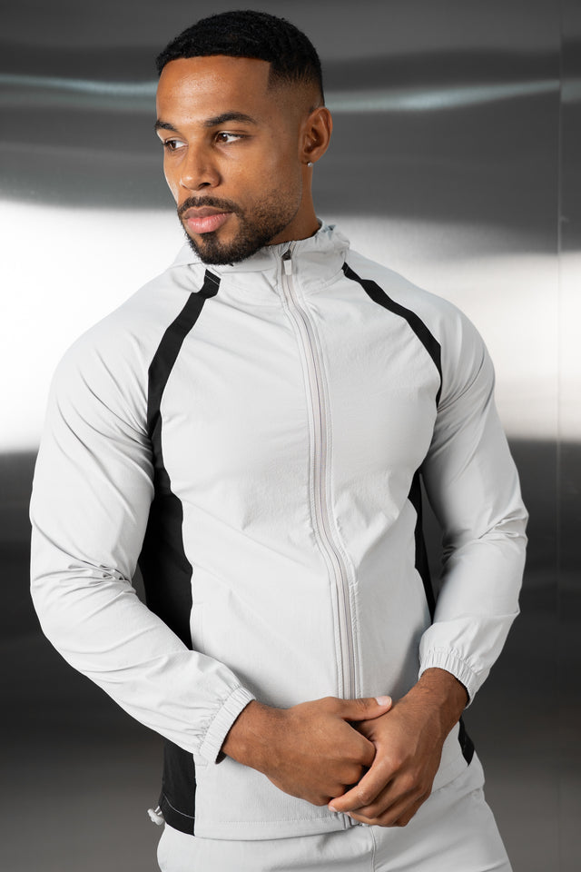 Synergy Technical Windbreaker Jacket - Grey/Black